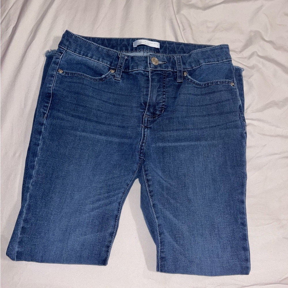LC Lauren Conrad Blue Wash Super Skinny Jeans Women’s Size 8